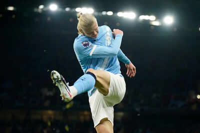 Erling Haaland's 2 in Man City win over West Ham gives him more Premier League goals than Cristiano Ronaldo