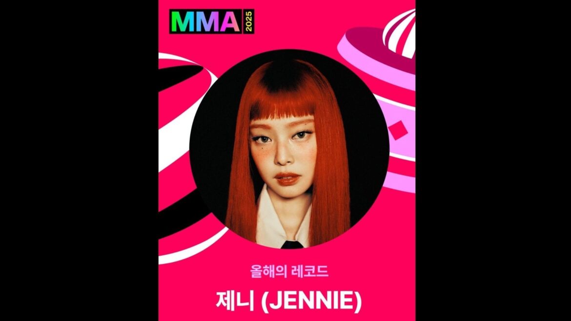 BLACKPINK’s Jennie (Image via Instagram/@melon_music)