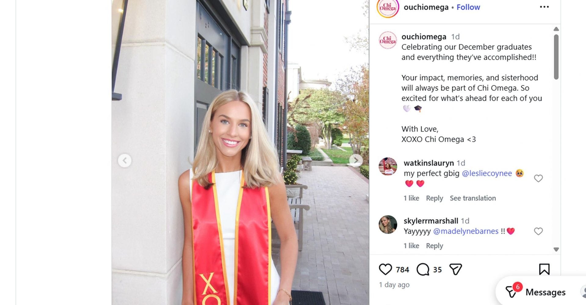 Quinn Ewers' GF Madelyn Barnes