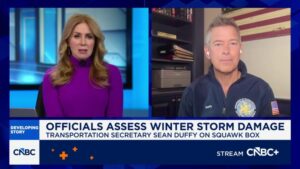 Transportation Sec. Duffy on storm disruptions: Wednesday is our target date to get back to normal