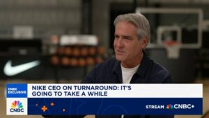 Nike CEO Elliott Hill: Turnaround will take time