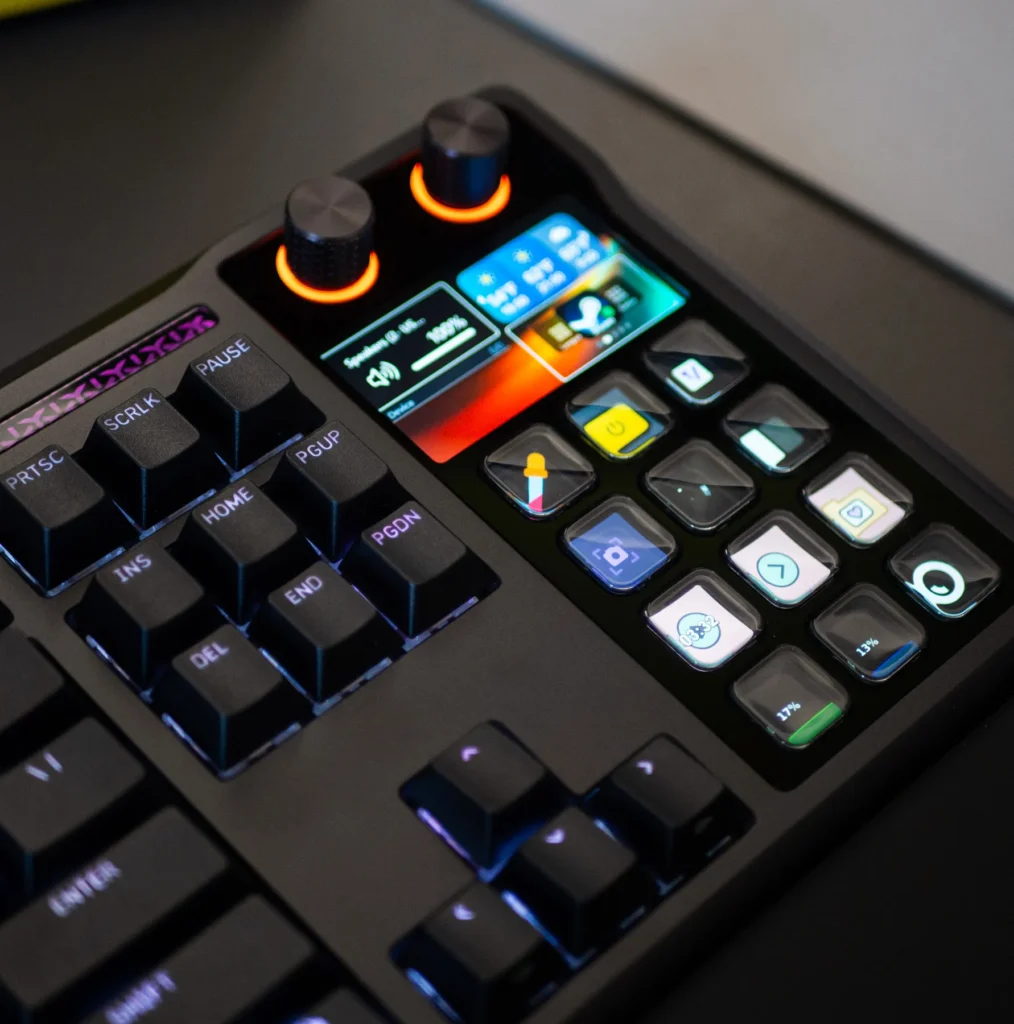The Stream Deck-packed gaming keyboard is a monster of good ideas
