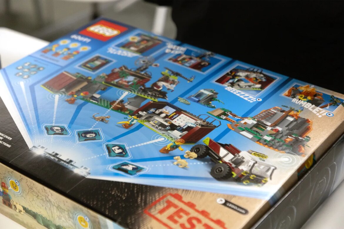 Prerelease Smart Brick Jungle Explorers play sets were sent out into the world and were used to gather play data and...