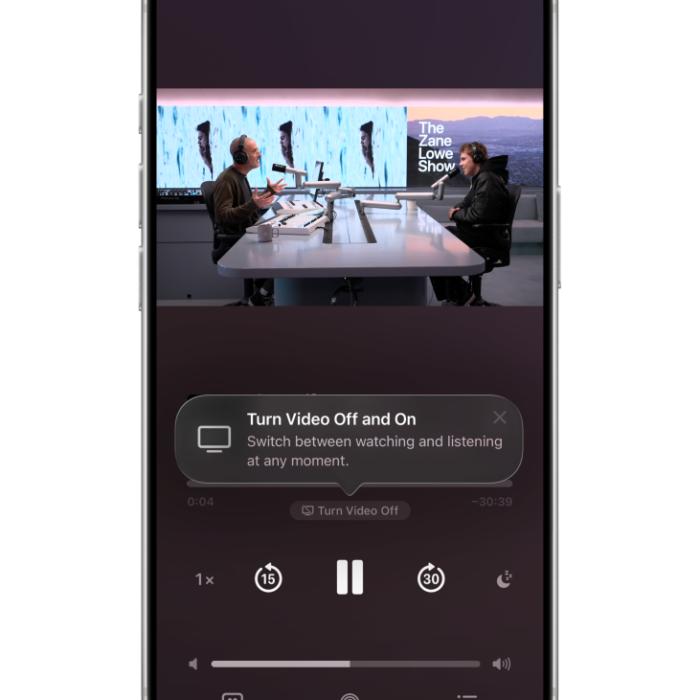 Apple Podcasts Launching New Video Features