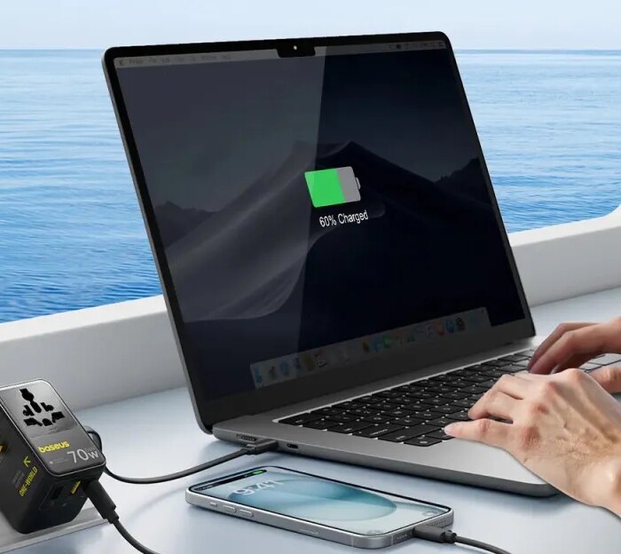 Baseus’ retractable, 6-in-1 travel adapter is on sale for its lowest price to date