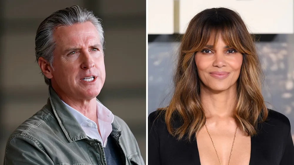 Halle Berry Says Gavin Newsom Is 'Disturbing' Amid Feud