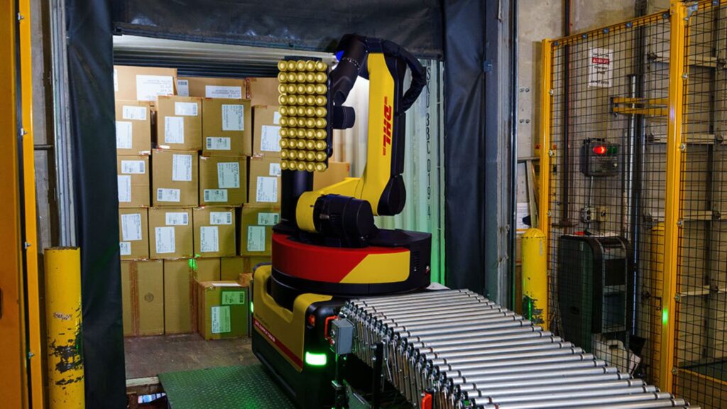 How package, logistics companies are bringing robots into warehouses