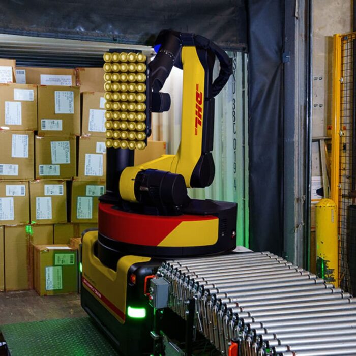 How package, logistics companies are bringing robots into warehouses