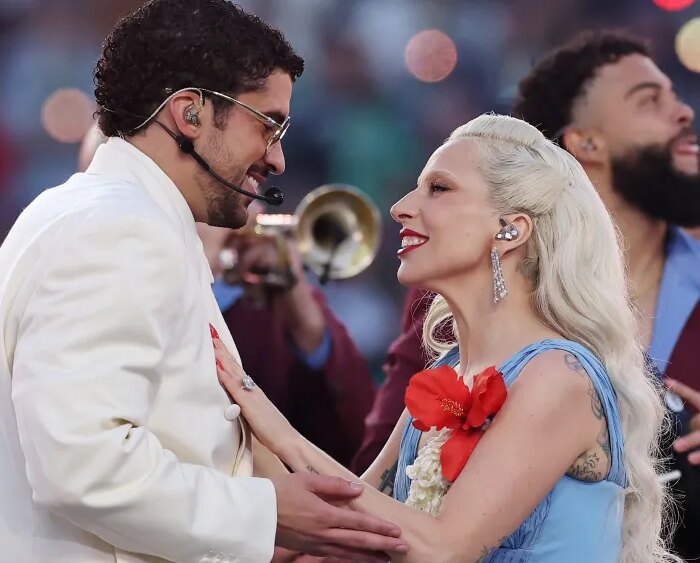 Lady Gaga Says Bad Bunny Super Bowl Halftime Show Was 'Absolute Honor'