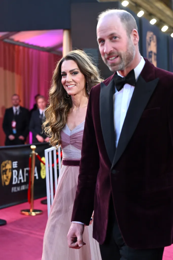 Prince William, Kate Middleton Arrive at BAFTA Film Awards