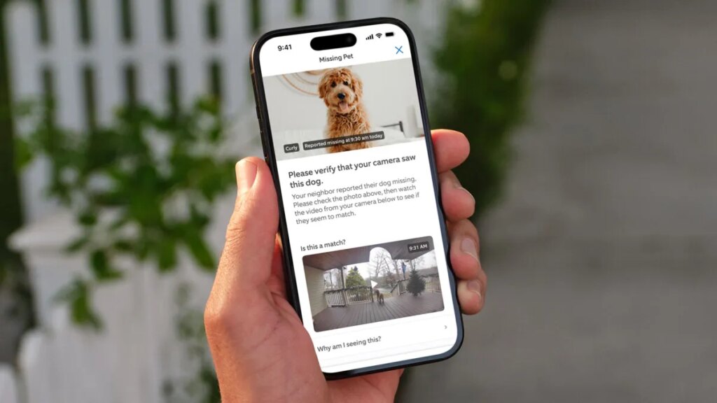 Ring brings its 'Search Party' feature for finding lost dogs to non-Ring camera owners