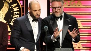 Seth Rogen Hails Catherine O'Hara as 'Utter Genius' at DGA Awards