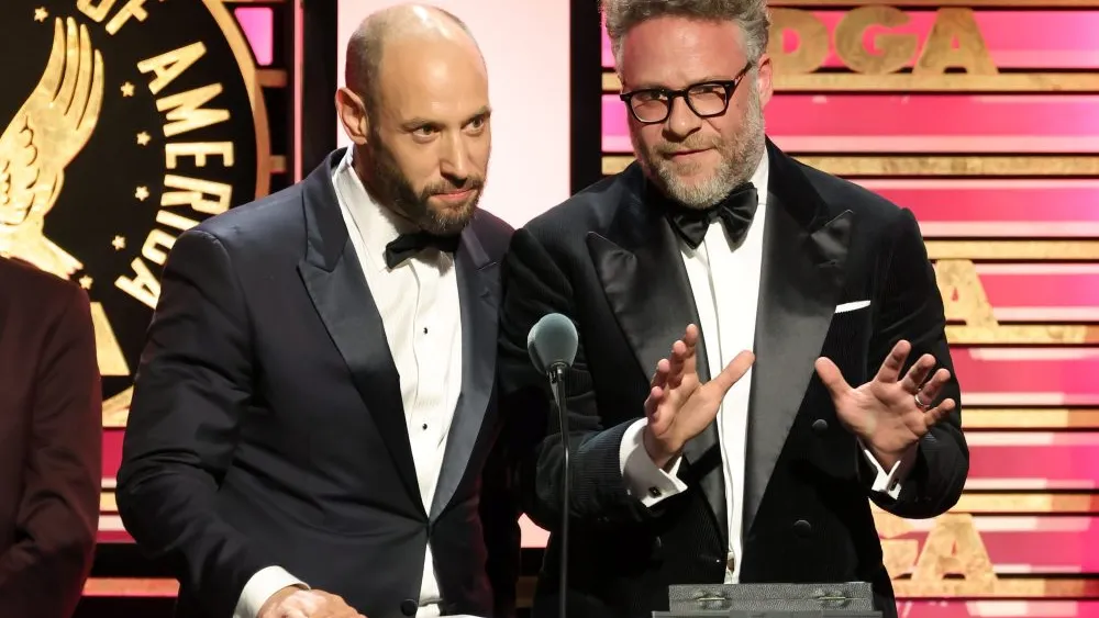Seth Rogen Hails Catherine O'Hara as 'Utter Genius' at DGA Awards