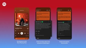 Spotify's new feature lets you explore the story behind the song you're listening to