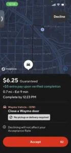 Waymo is asking DoorDash drivers to shut the doors of its self-driving cars