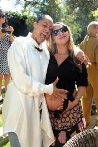 BEVERLY HILLS, CALIFORNIA - MARCH 11: (L-R) Tracee Ellis Ross and Jennifer Meyer attend the 98th Academy Awards Luncheon For Female Nominees Hosted by Diane von Furstenberg on March 11, 2026 in Beverly Hills, California. (Photo by Stefanie Keenan/Getty Images  for DVF)