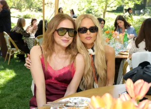 BEVERLY HILLS, CALIFORNIA - MARCH 11: (L-R) Sasha Alexander and Rachel Zoe attend the 98th Academy Awards Luncheon For Female Nominees Hosted by Diane von Furstenberg on March 11, 2026 in Beverly Hills, California. (Photo by Stefanie Keenan/Getty Images  for DVF)