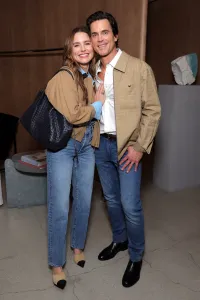 BEVERLY HILLS, CALIFORNIA - MARCH 17: (L-R) Sophia Bush and Matt Bomer attend as Bloomingdale's celebrates California Love at Frame HQ on March 17, 2026 in Beverly Hills, California. (Photo by Stefanie Keenan/Getty Images for Bloomingdales)
