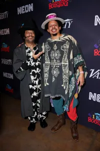 Boots Riley and Eric André at Variety SXSW Cover Party presented by NEON on March 12, 2026 in Austin, Texas. (Photo by Anna Webber/Variety via Getty Images)