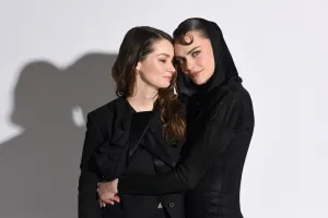BEVERLY HILLS, CALIFORNIA - MARCH 05: (L-R) Minke and Cara Delevingne pose in the IMDb portrait studio at the 2026 GLAAD Media Awards at The Beverly Hilton on March 05, 2026 in Beverly Hills, California. (Photo by Vivien Killilea/Getty Images for IMDb)