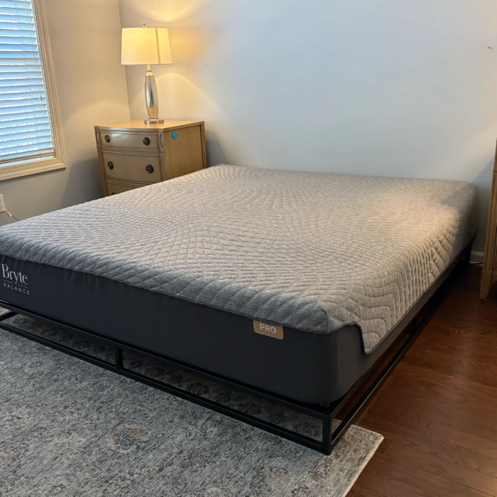 Image may contain Furniture and Bed