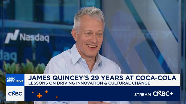 Coca-Cola CEO James Quincey: It was time for someone else to lead the next wave of growth