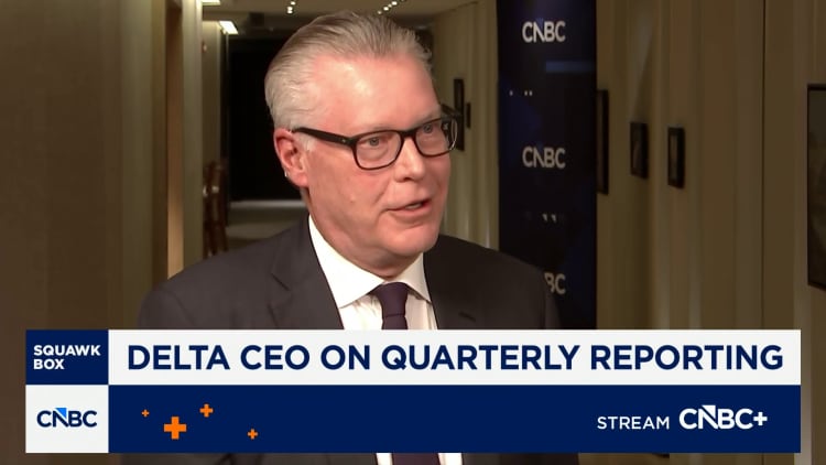 Delta Air Lines CEO Ed Bastian on state of travel, rising jet fuel costs and TSA staffing shortage