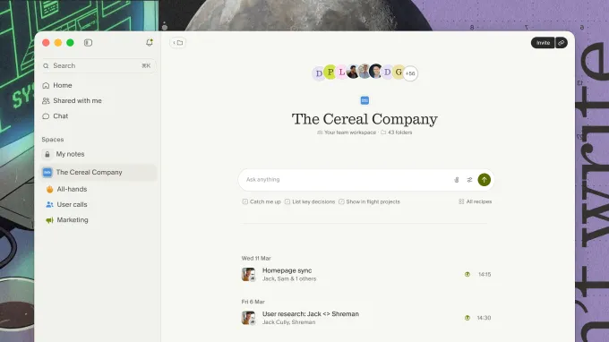 Granola raises $125M, hits $1.5B valuation as it expands from meeting notetaker to enterprise AI app