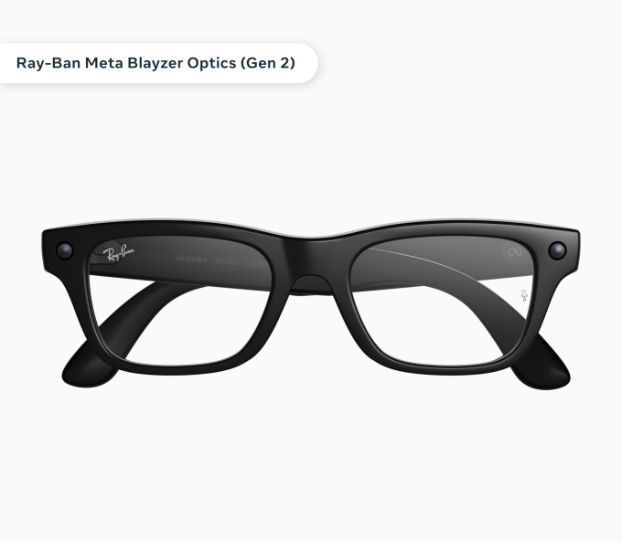 Meta launches two new Ray-Ban glasses designed for prescription wearers