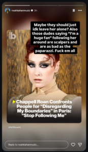 Noah Kahan Defends Chappell Roan vs. Autograph 'Scalpers': 'F--- 'Em'