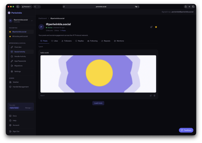 Periwinkle is making self-hosted social media on Bluesky's AT Protocol even easier