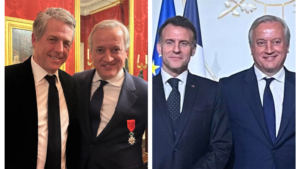 President Emmanuel Macron Bestows Legion of Honor on Dominique Delport