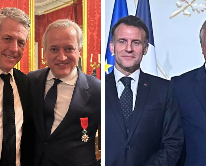 President Emmanuel Macron Bestows Legion of Honor on Dominique Delport