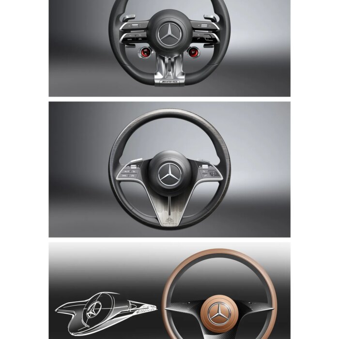 Mercedes steering wheels