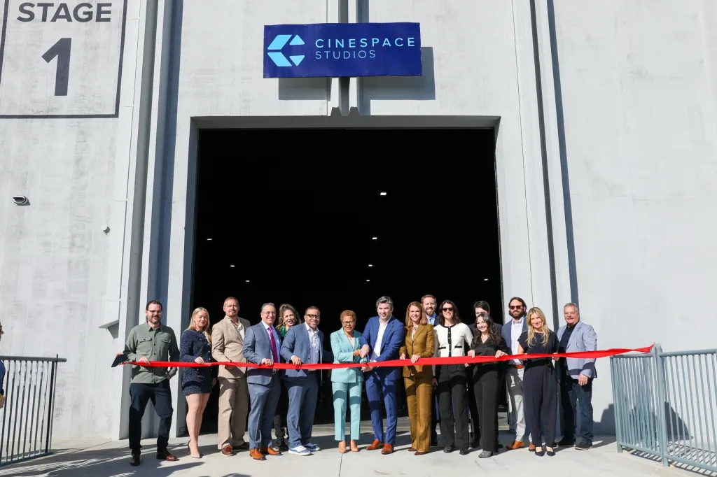 Why Mayor Karen Bass Showed Up for Cinespace Studios' Ribbon-Cutting