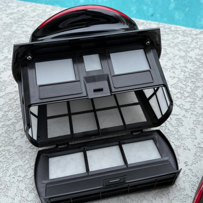 Image may contain Bag Box Car Transportation Vehicle Paint Container and Palette