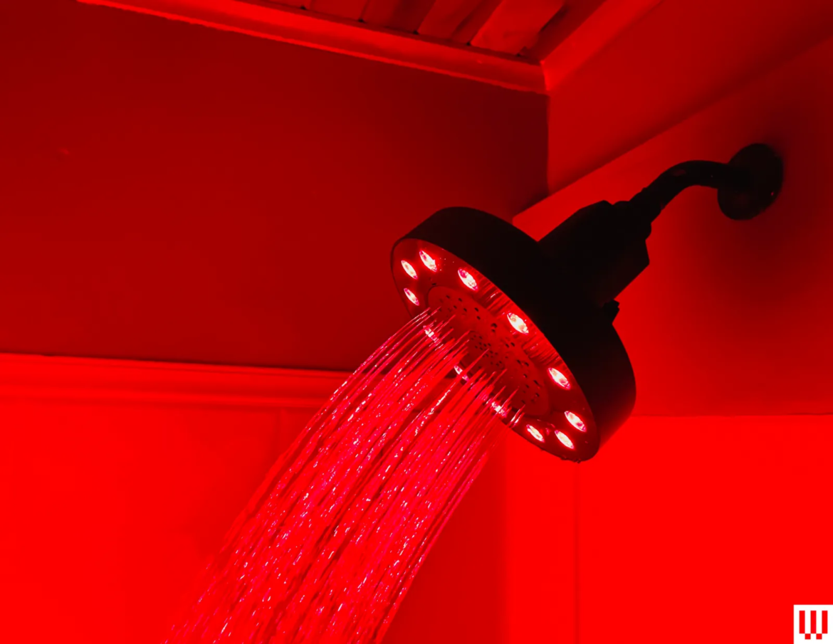 Image may contain Indoors Bathroom Room and Shower