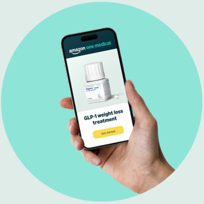 Amazon launches GLP-1 weight loss program