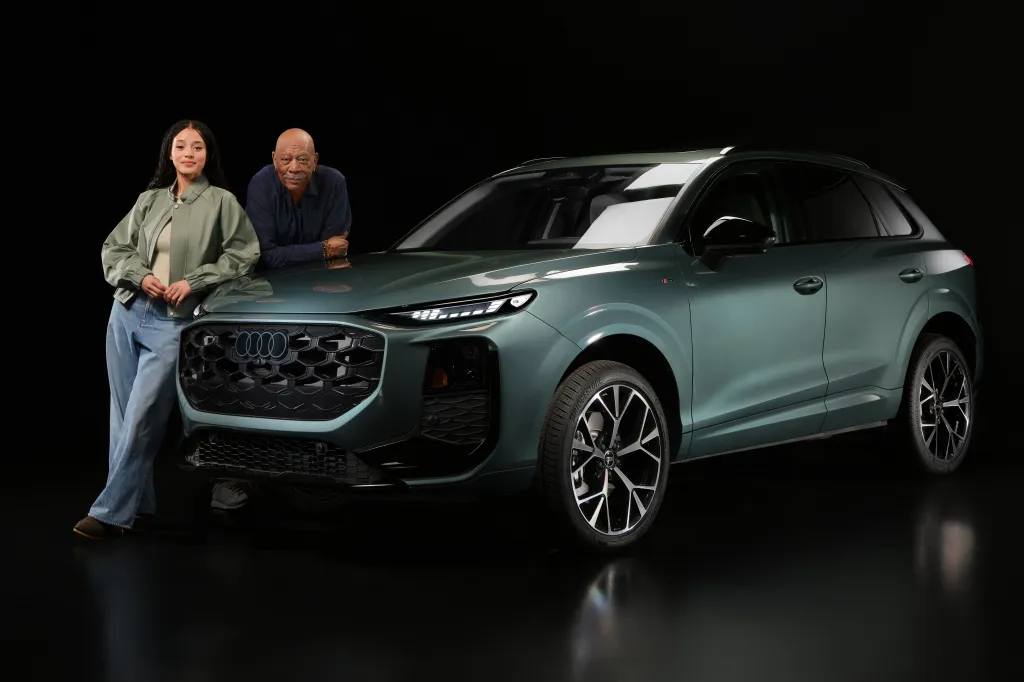 Chase Infiniti Say It Was Surreal Working With Morgan Freeman in Audi Ad