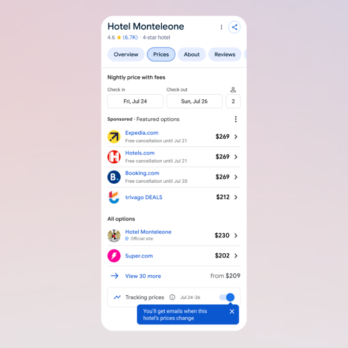 Google's AI Mode can now help you find products in stock nearby