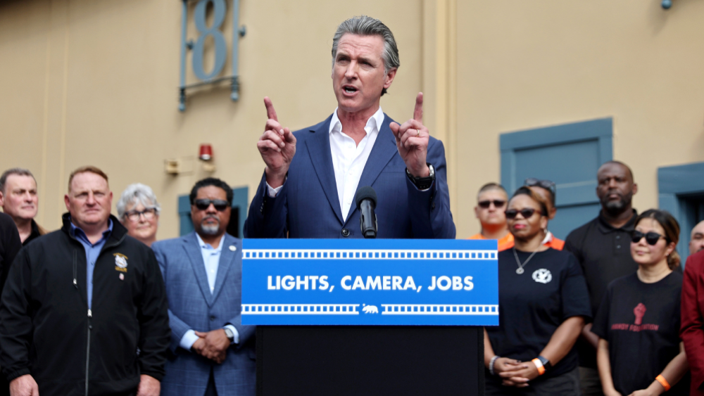 Hollywood Works to Build Ties to Gavin Newsom's Successor