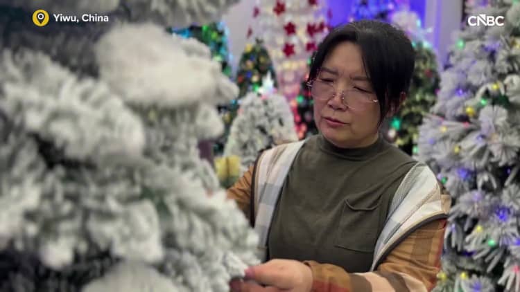 Christmas shopping could get pricier as the Strait of Hormuz crisis hits China’s Christmas capital