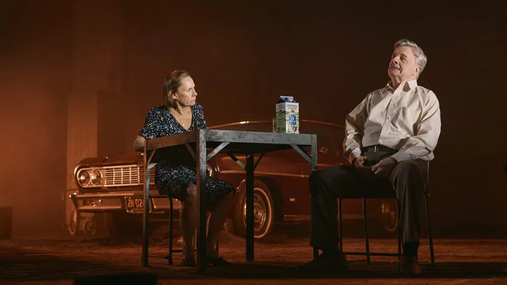 Death of a Salesman, Nathan Lane and Laurie Metcalf