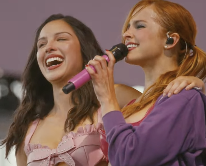 Olivia Rodrigo Joins Addison Rae at Coachella to Debut 'Drop Dead'