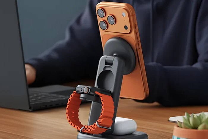Satechi’s 3-in-1 travel stand now wirelessly charges your phone at 25W