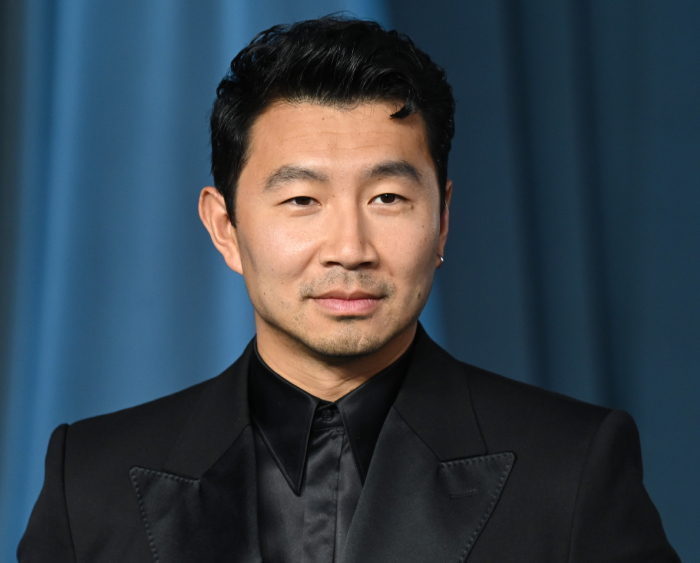 A still image of Simu Liu at the Fifth Annual Academy Museum Gala.