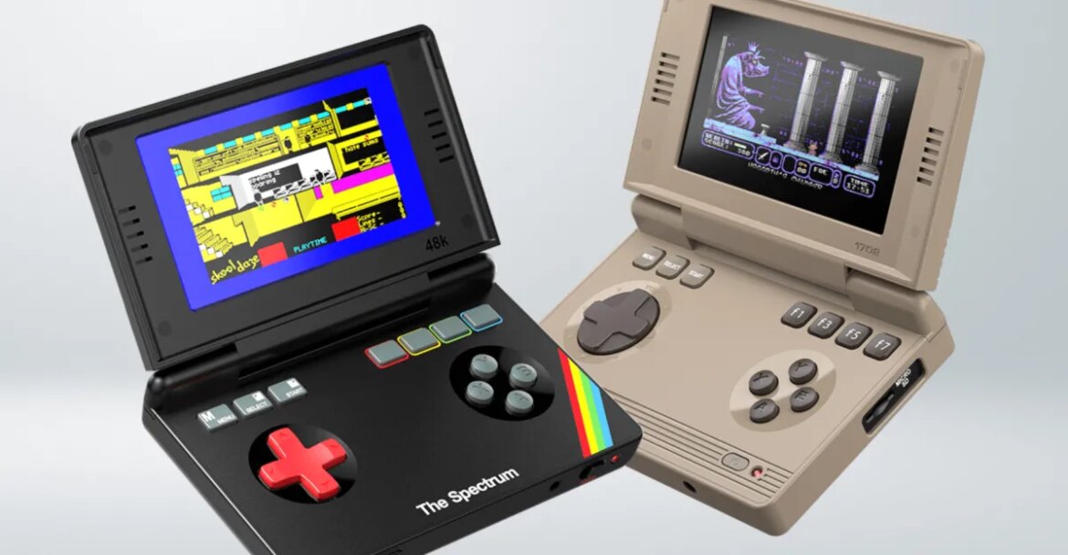 The Commodore 64 and ZX Spectrum have been turned into handhelds