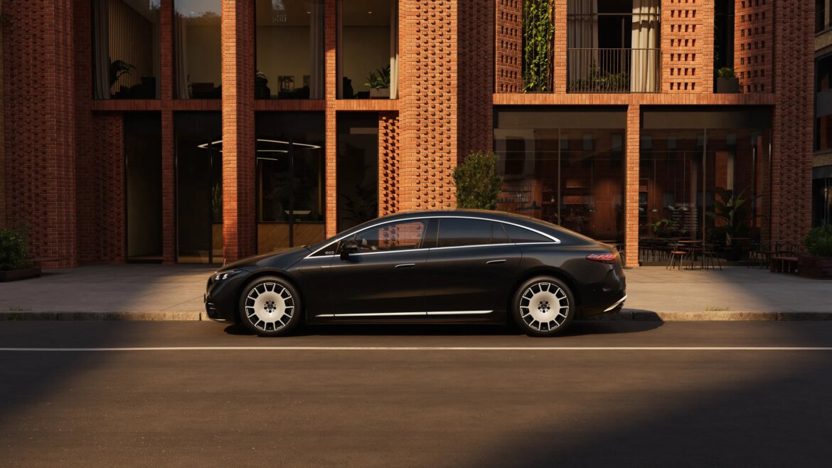 Mercedes-Benz EQS 580 4MATICLack: MANUFAKTUR black sparklingInnen: Exclusiv Nappa macchiatobeige / spacegrey Mercedes-Benz EQS 580 4MATIC | Energieverbrauch kombiniert: 19,5-16,2 kWh/100 km | CO₂-Emissionen kombiniert: 0 g/km | CO₂-Klasse: A Mercedes-Benz EQS 580 4MATICLack: MANUFAKTUR black sparklingInnen: Exclusiv Nappa macchiatobeige / spacegrey Mercedes-Benz EQS 580 4MATIC | Energieverbrauch kombiniert: 19,5-16,2 kWh/100 km | CO₂-Emissionen kombiniert: 0 g/km | CO₂-Klasse: A