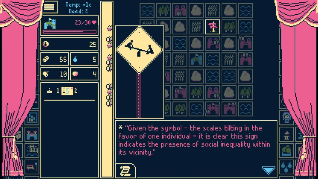 A screenshot from the video game Titanium Court.