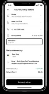 Uber will now pick up your returns from your doorstep